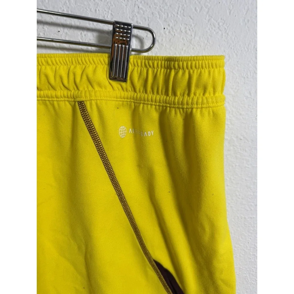 Adidas Portland Timbers Shorts Mens XL Yellow‎ #26 Player Issued Game